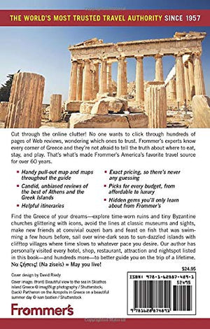 Frommer'S Athens And The Greek Islands (Complete Guide)
