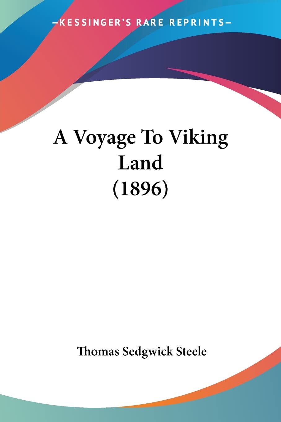 A Voyage To Viking Land (1896),Used