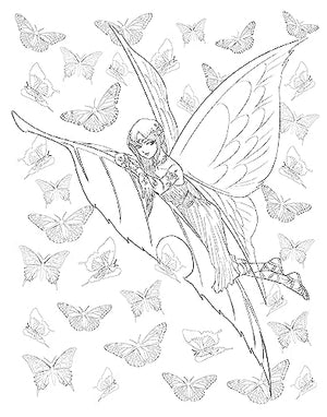 The Manga Artist'S Coloring Book: Girls!: Fun Female Characters To Color,Used