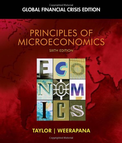 Principles of Microeconomics: Global Financial Crisis Edition (with Global Economic Crisis GEC Resource Center Printed Access Ca,Used