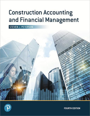 Construction Accounting and Financial Management (What's New in Trades & Technology),New