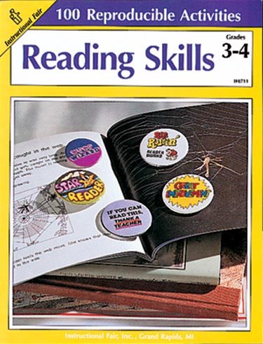Reading Skills: 100 Reproducible Activities (Grades 34),Used