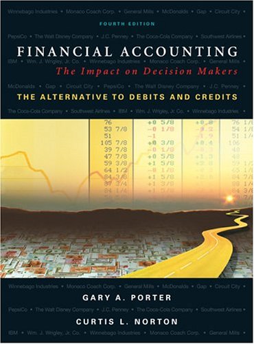 Financial Accounting: The Impact on Decision Makers, The Alternative to Debits and Credits,Used