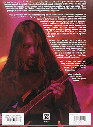 John Petrucci  Rock Discipline: Book & Online Audio,Used