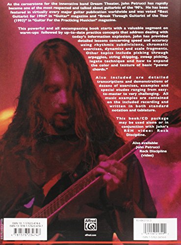 John Petrucci  Rock Discipline: Book & Online Audio,Used