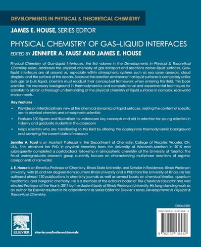 Physical Chemistry of GasLiquid Interfaces (Developments in Physical & Theoretical Chemistry),Used