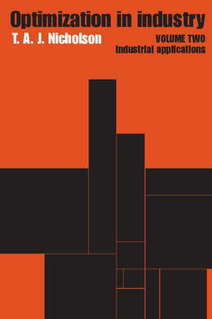 Optimization In Industry: Volume 2, Industrial Applications,Used