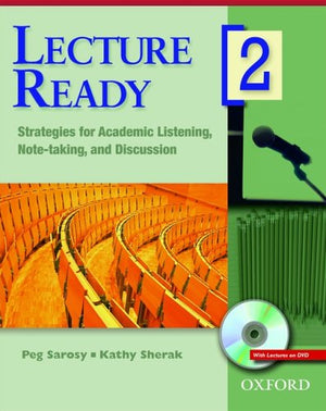Lecture Ready 2 Student Book with DVD: Strategies for Academic Listening, Notetaking, and Discussion (Lecture Ready Series),Used