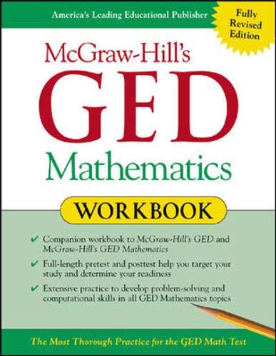 McGrawHill's GED Mathematics Workbook,Used