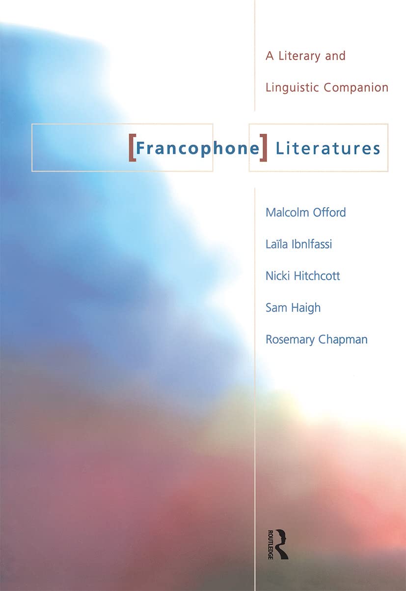 Francophone Literatures,Used