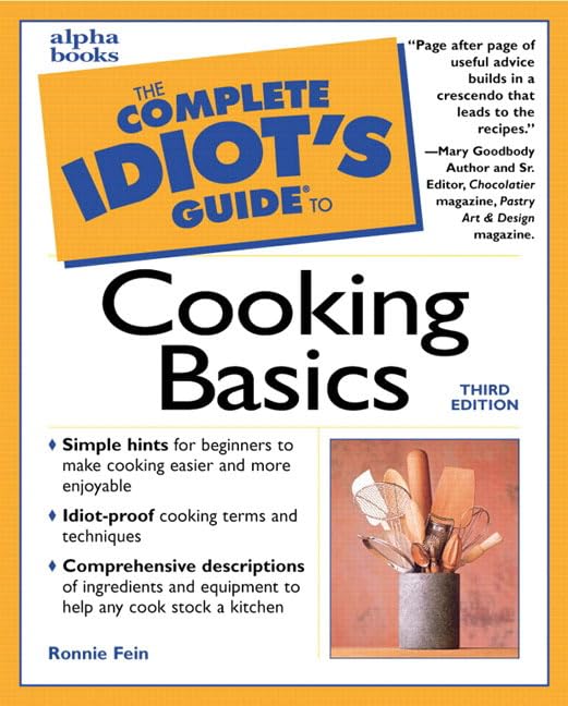 Complete Idiot's Guide to Cooking Basics, Third Edition,Used