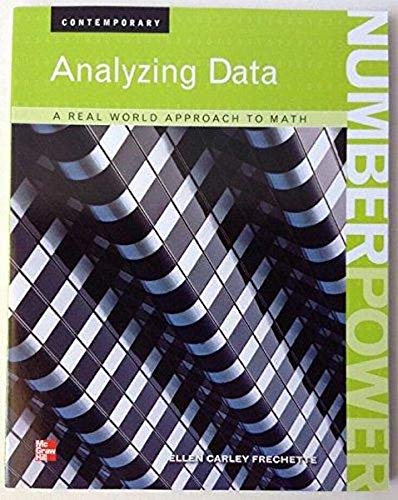 Number Power: Analyzing Data, Student Edition,Used