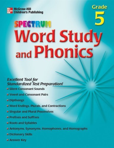 Spectrum Word Study And Phonics: Grade 5,Used
