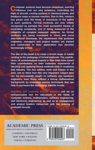 Teaching and Learning Formal Methods (Library and Information Science),Used