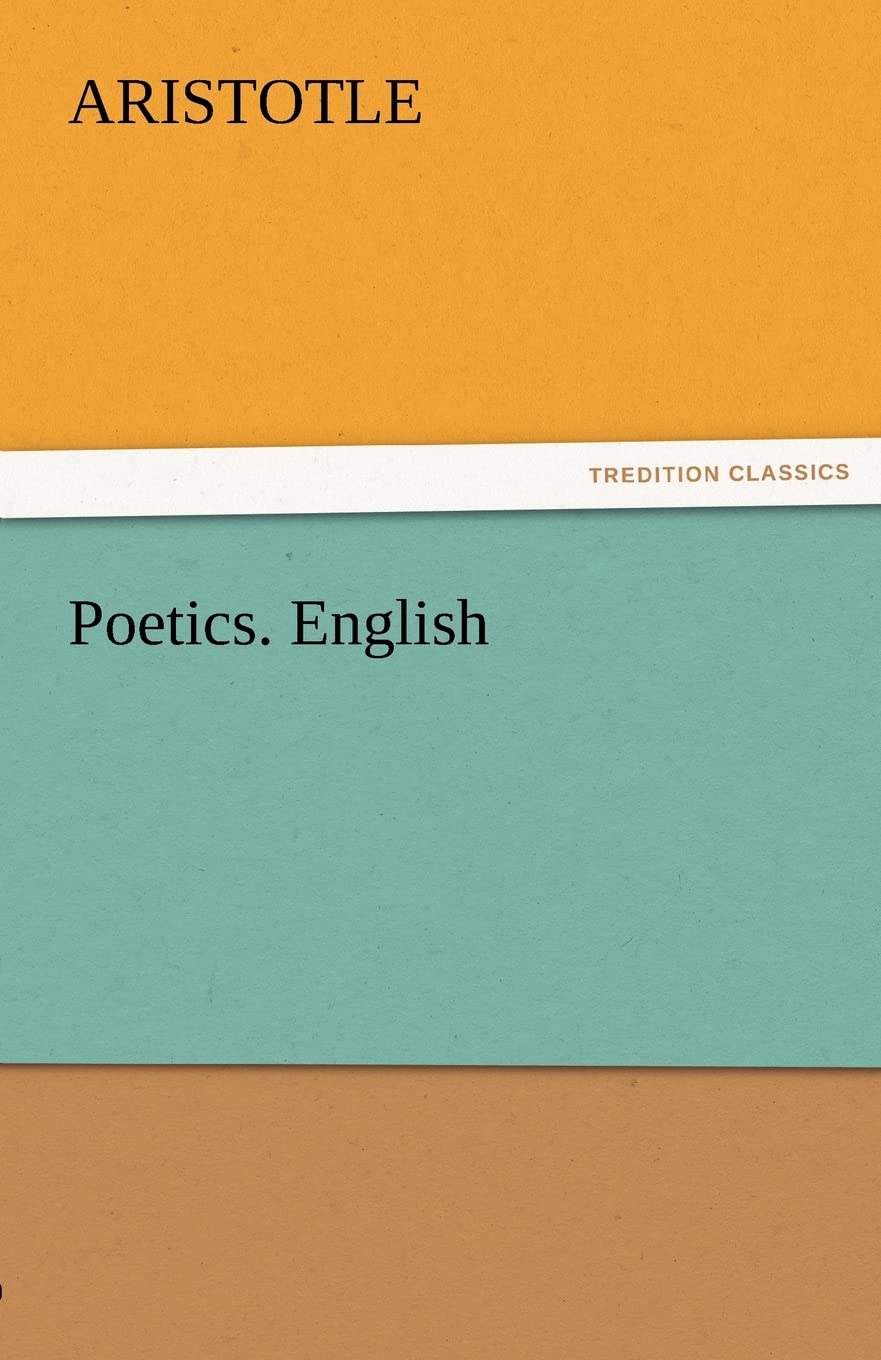 Poetics. English,Used