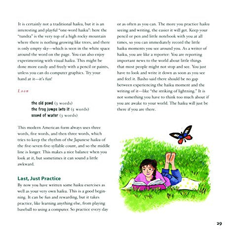 Haiku: Learn To Express Yourself By Writing Poetry In The Japanese Tradition (Asian Arts And Crafts For Creative Kids),Used