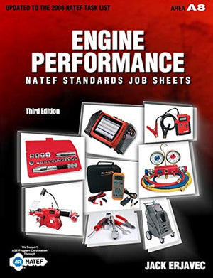 Natef Standards Job Sheets / Engine Performance A8,Used