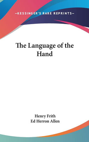 The Language of the Hand,Used
