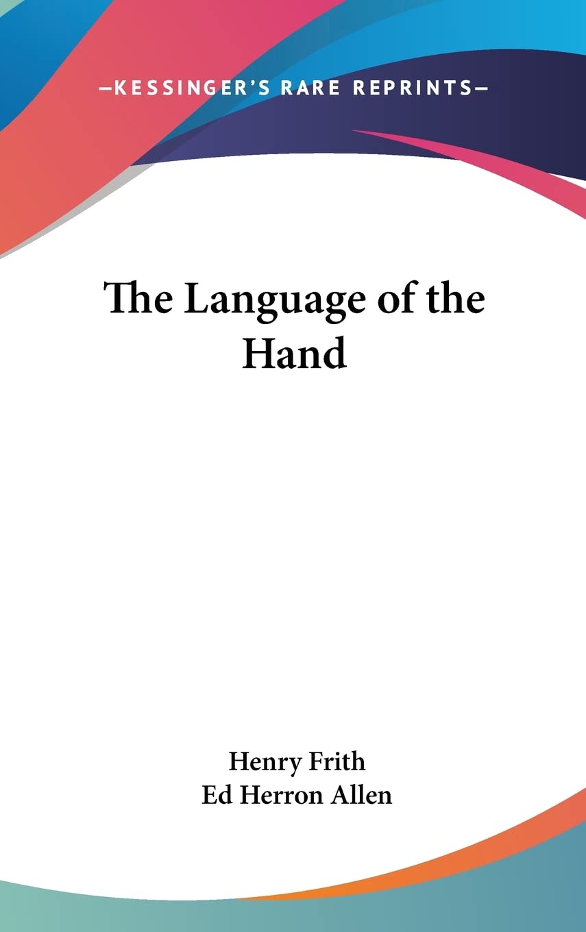 The Language of the Hand,Used