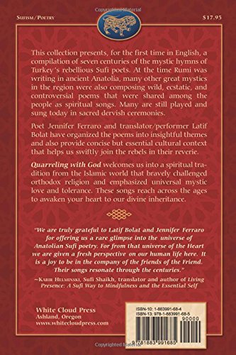 Quarreling with God: Mystic Rebel Poems of the Dervishes of Turkey,Used