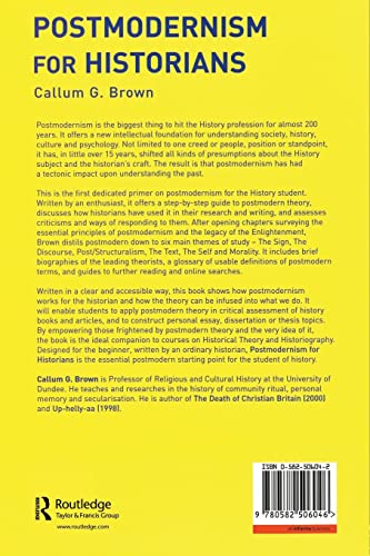 Postmodernism for Historians,New