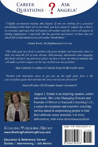 Career Questions? Ask Angela: A JobSeekers Guide To Finding The Perfect Job,Used