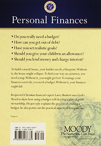 Personal Finances (Burkett Financial Booklets),Used