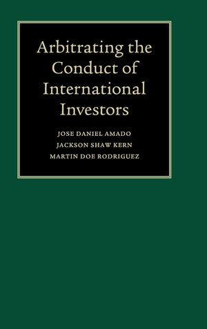 Arbitrating the Conduct of International Investors,Used