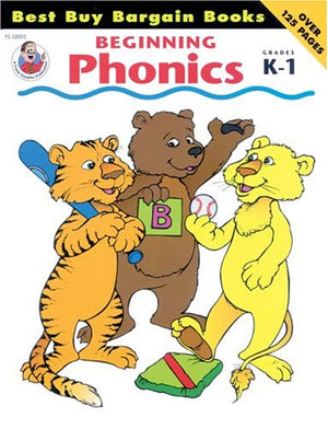 Beginning Phonics, Grades K1 (Best Buy Bargain Books),Used