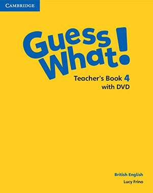 Guess What! Level 4 Teacher's Book with DVD British English,Used