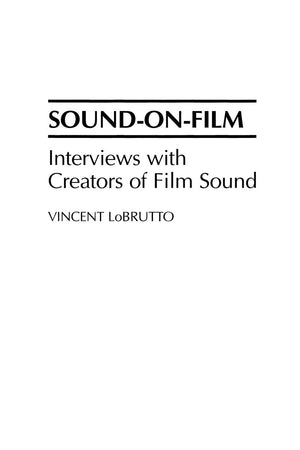 SoundOnFilm: Interviews with Creators of Film Sound,Used