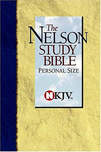 Nelson Study Bible Personal Size Edition,Used