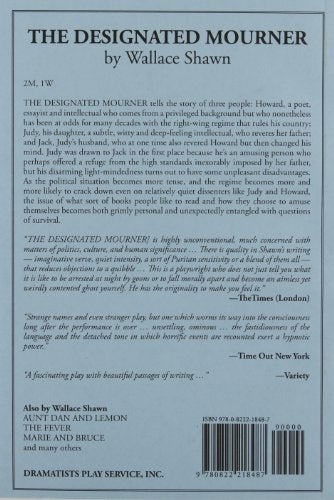 The Designated Mourner  Acting Edition (Acting Edition for Theater Productions),Used