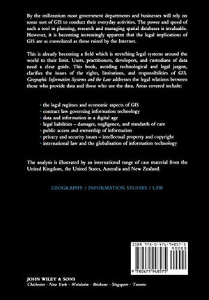 Geographic Information Systems and the Law: Mapping the Legal Frontiers,Used
