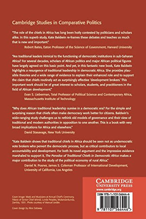 The Paradox of Traditional Chiefs in Democratic Africa (Cambridge Studies in Comparative Politics),Used