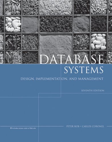 Database Systems: Design, Implementation, and Management,New