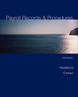 Payroll Records and Procedures,New