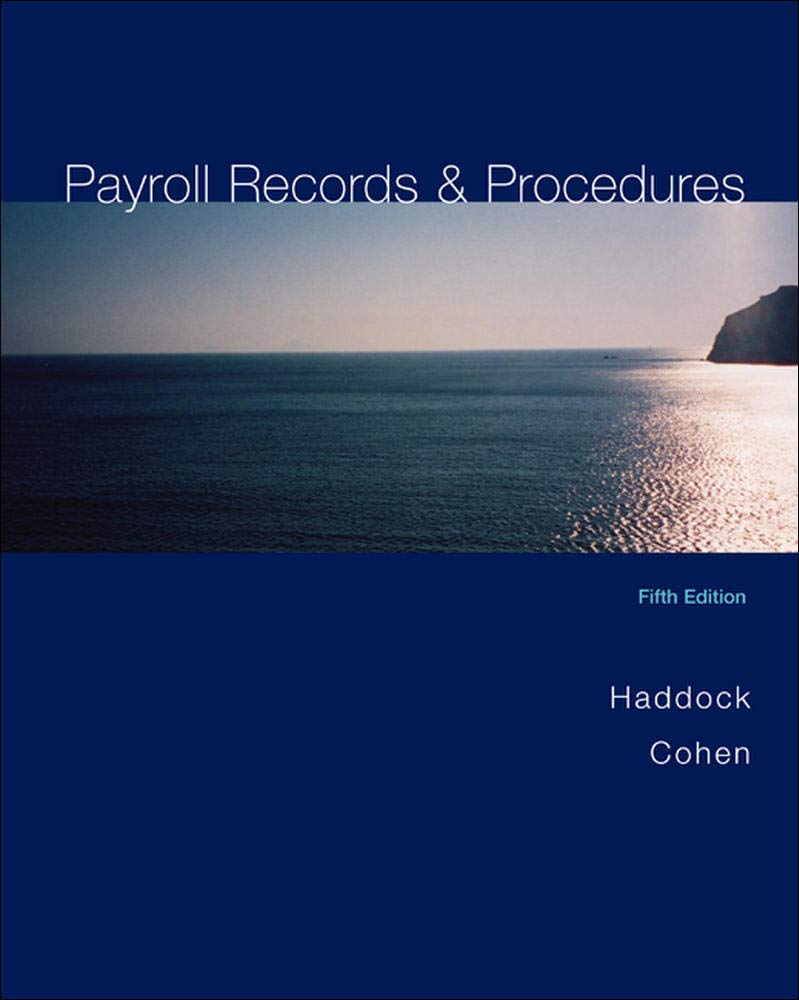 Payroll Records and Procedures,New