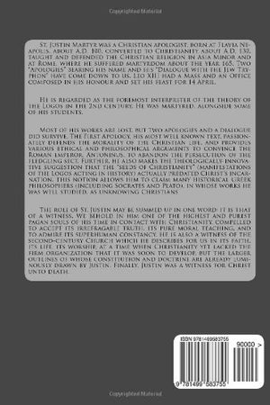 Writings of Justin Martyr,Used