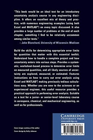 Uncertainty Analysis for Engineers and Scientists,Used