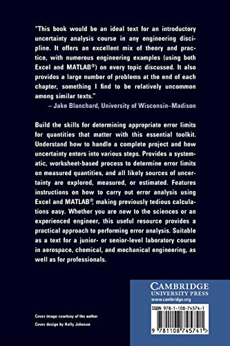 Uncertainty Analysis for Engineers and Scientists,Used