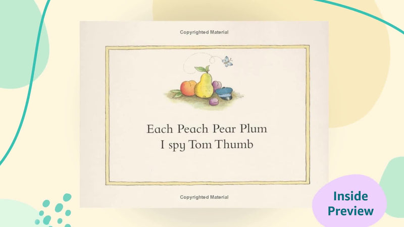 Each Peach Pear Plum Board Book-used