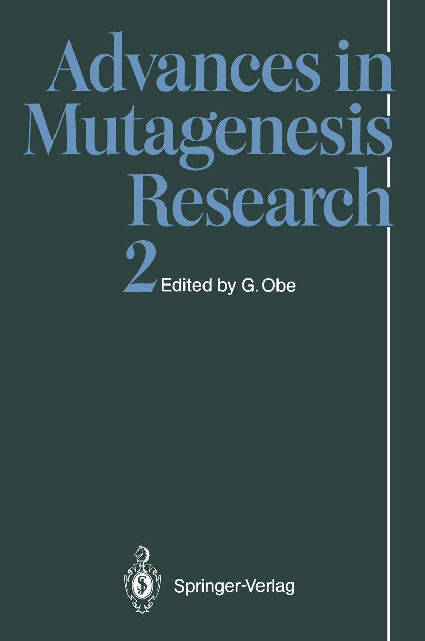 Advances In Mutagenesis Research 2,Used