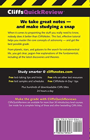 CliffsQuickReview Astronomy,Used