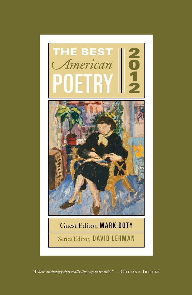 The Best American Poetry 2012: Series Editor David Lehman,Used