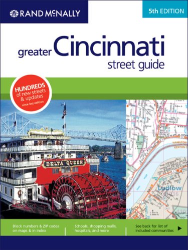 Rand McNally 5th Edition Greater Cincinnati street guide,New