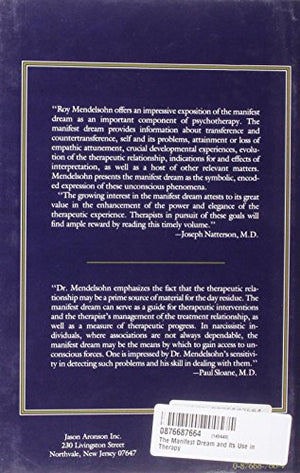 Manifest Dream and Its Use in Therapy,Used