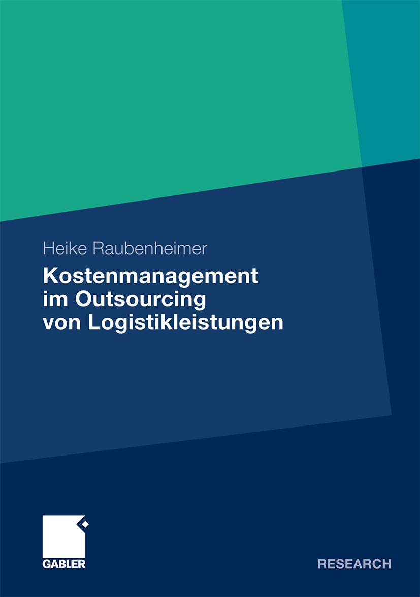 Kostenmanagement im Outsourcing von Logistikleistungen (German Edition),Used