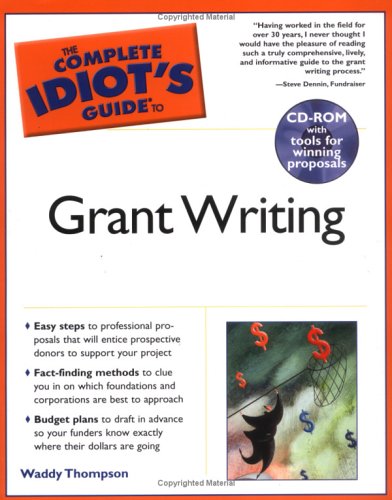 Complete Idiot's Guide to Grant Writing (The Complete Idiot's Guide),Used