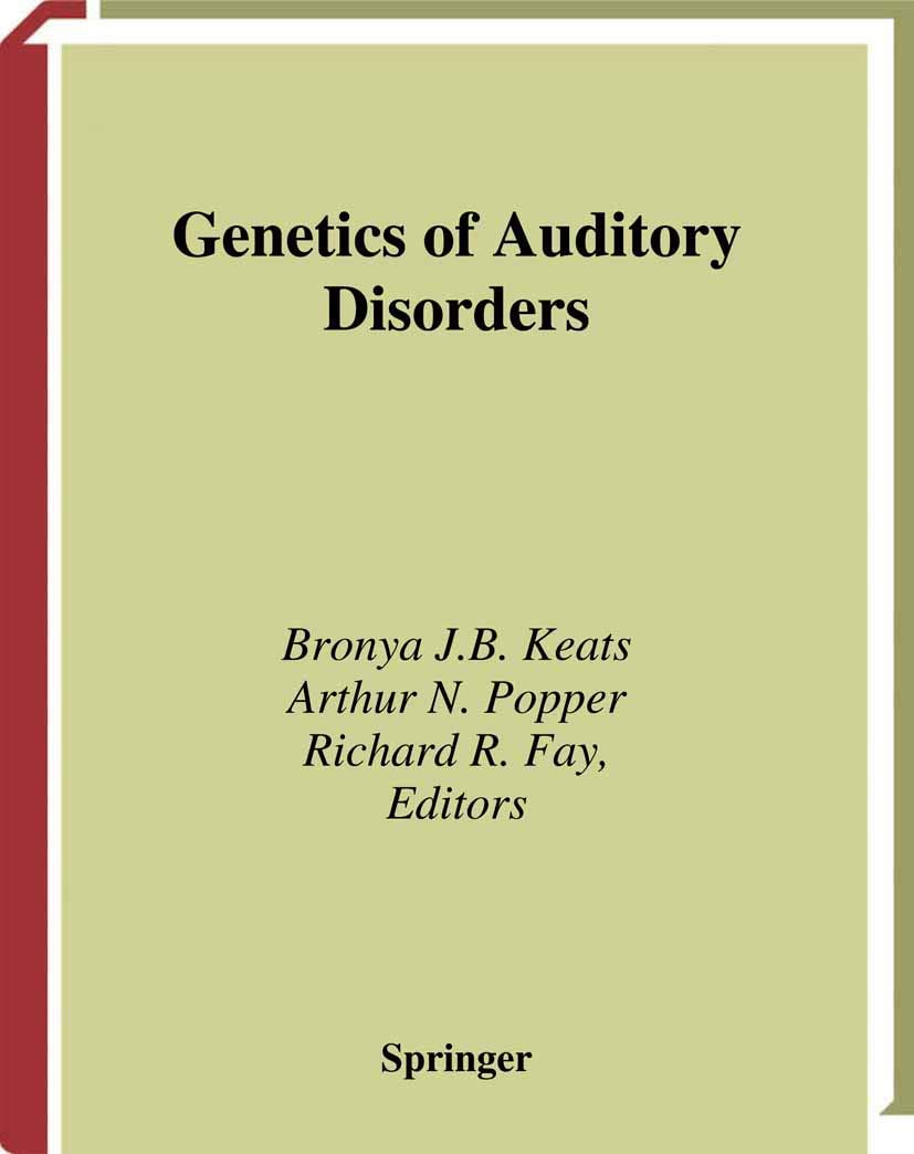 Genetics and Auditory Disorders (Springer Handbook of Auditory Research, 14),New